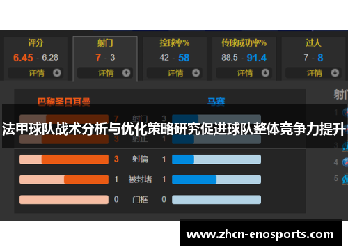 法甲球队战术分析与优化策略研究促进球队整体竞争力提升